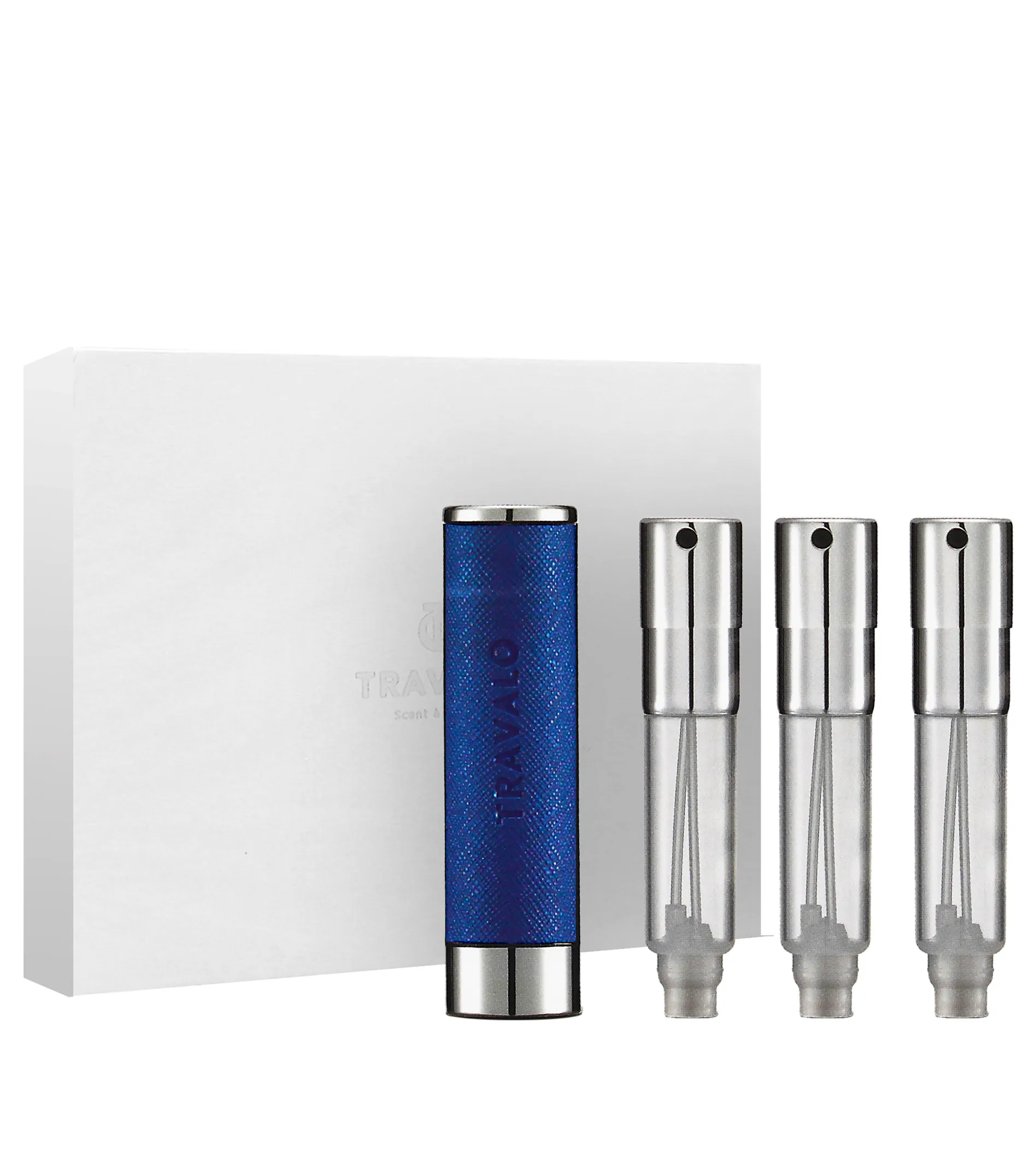 Travalo Walzer Refillable Atomiser 3 x 5ml Blue