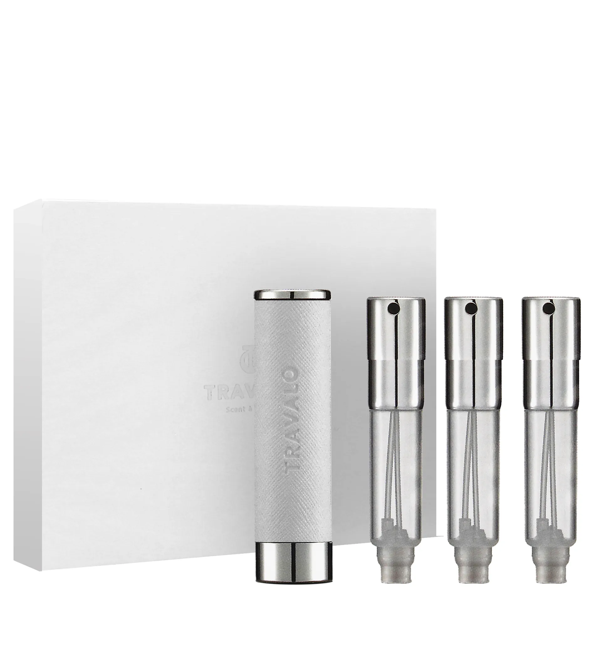 Travalo Walzer Refillable Atomiser 3 x 5ml White