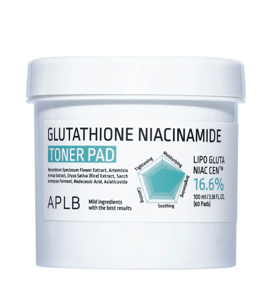 APLB Glutathione Niacinamide Toner Pad 60 / 100ks/ml