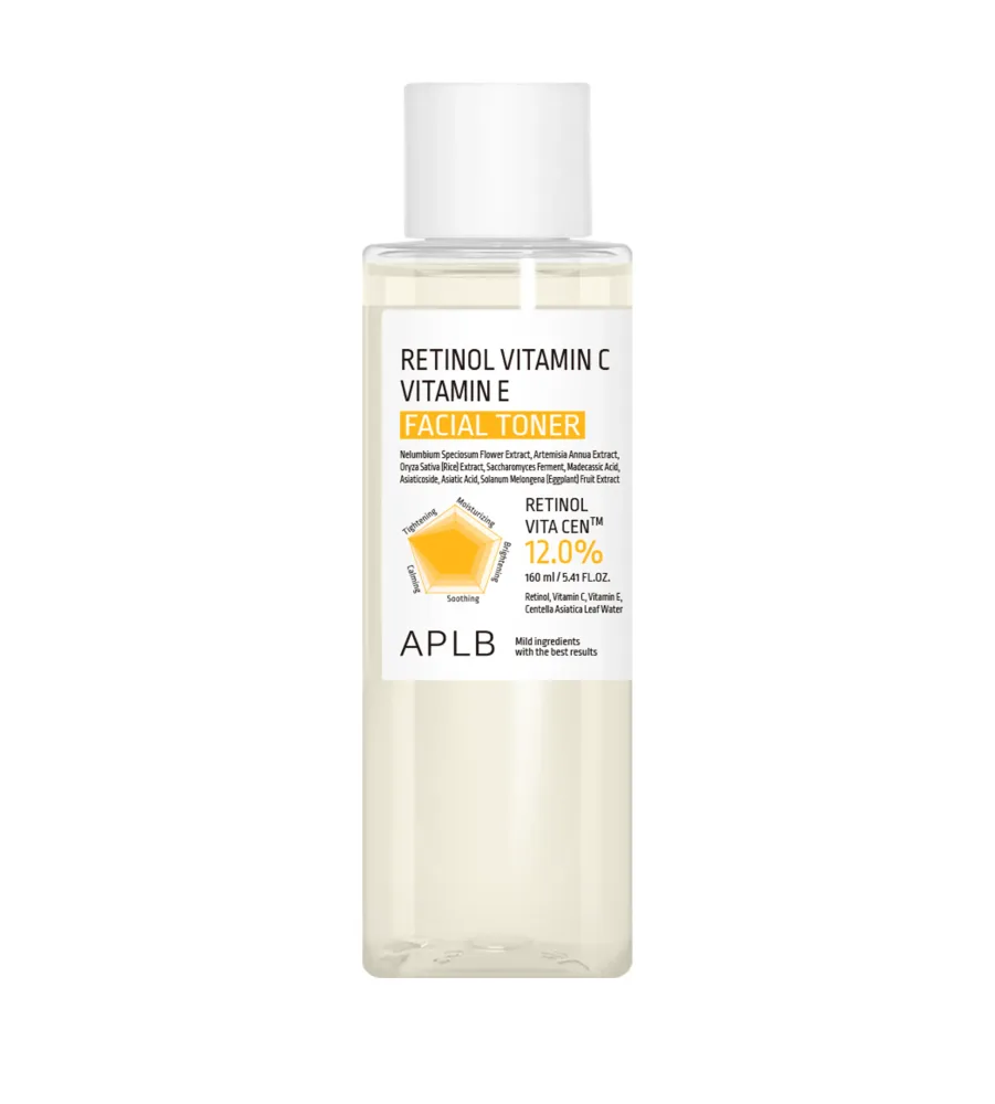 APLB Retinol Vitamin C Vitamin E Facial Toner 160ml