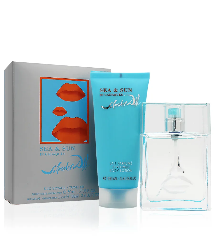 Salvador Dalí Sea & Sun In Cadaques dárková sada pro ženy toaletní voda 50 ml + tělové mléko 100 ml