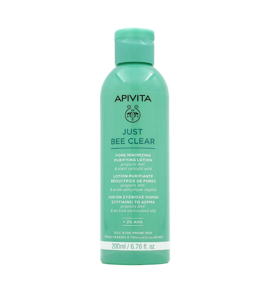 Apivita Just Bee Clear Pore Minimizing Purifying Lotion 200ml