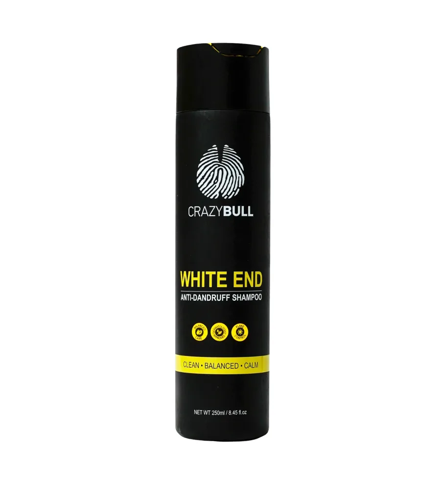 CrazyBull White End Anti-Dandruff Shampoo 250ml