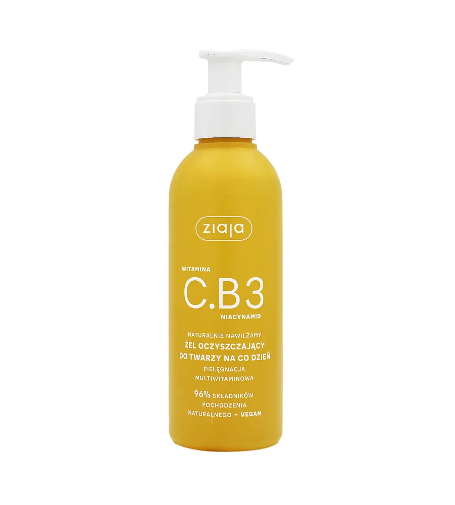 Ziaja Vitamin C.B3 Daily Facial Cleanser 190ml