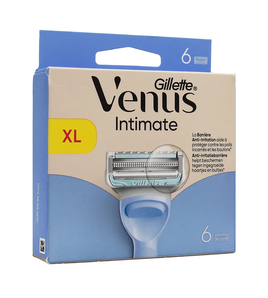Gillette Venus Intimate Replacement Heads 6pcs