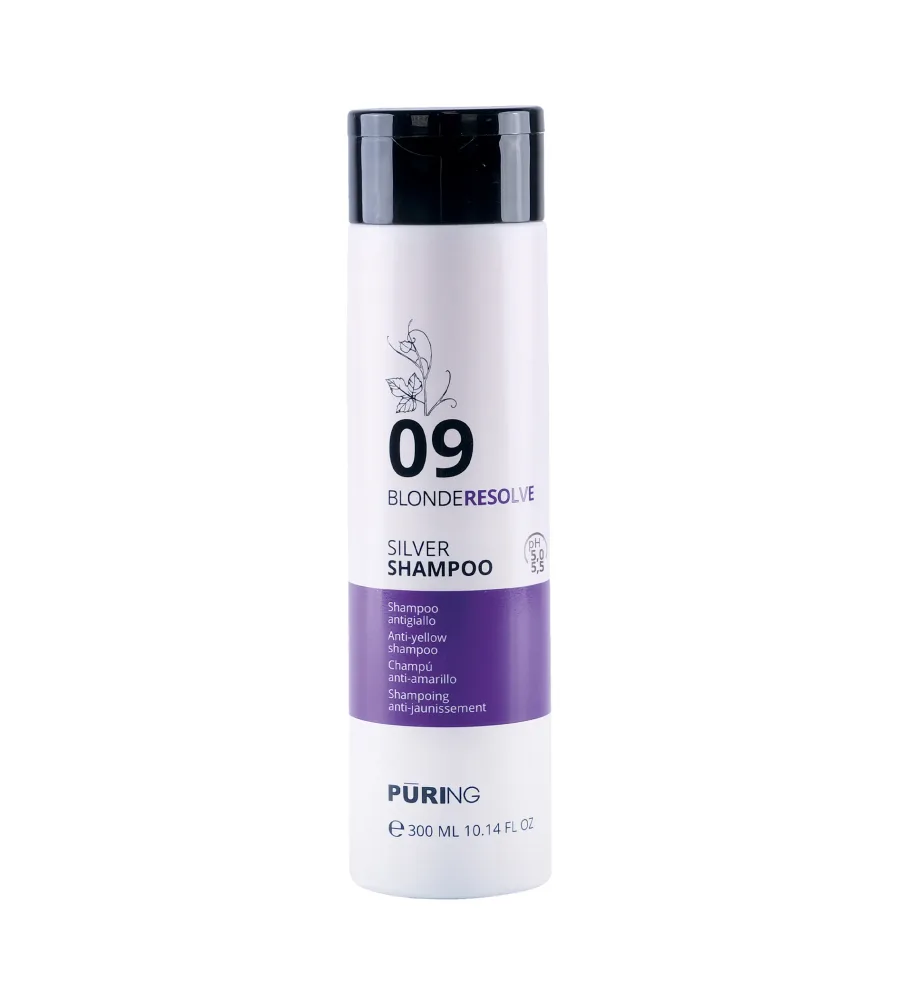 PURING 09 BlondeResolve Silver Shampoo 300ml