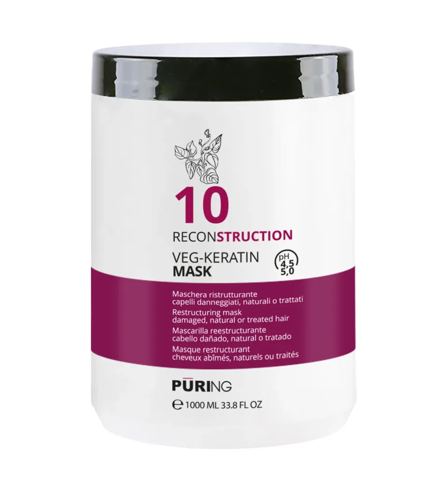PURING 10 Reconstruction Veg-Keratin Mask 1000ml