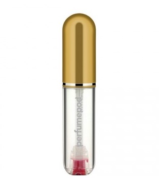 Travalo Perfume Pod Pure refillable perfume sprayer 5 ml Gold