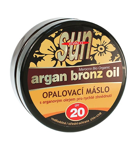 Vivaco SUN Argan Bronz Oil Tanning Butter SPF 20 200 ml