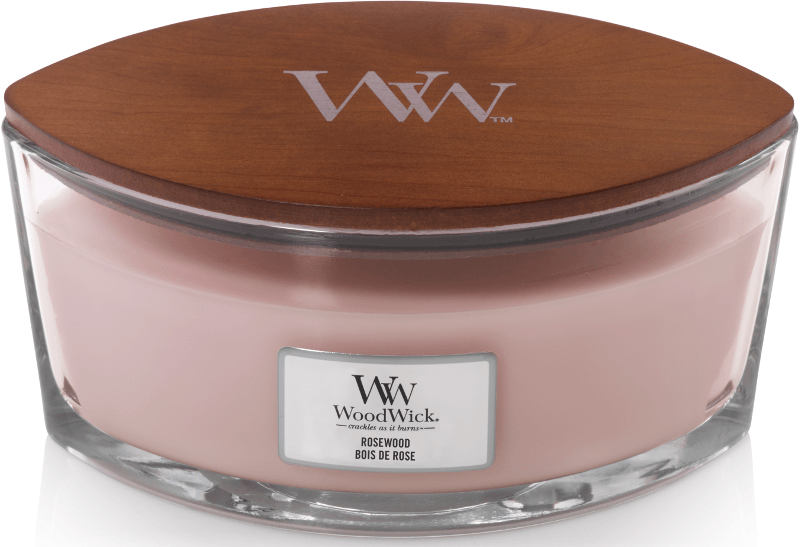 WoodWick Rosewood scented candle with wooden wick 453,6 g