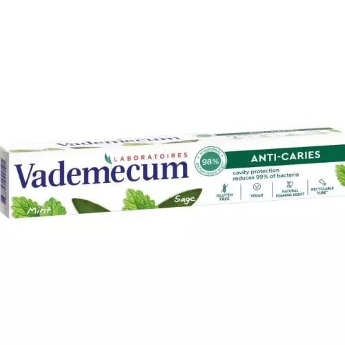 Vademecum Zubní pasta Anti Caries & Naturel 75ml