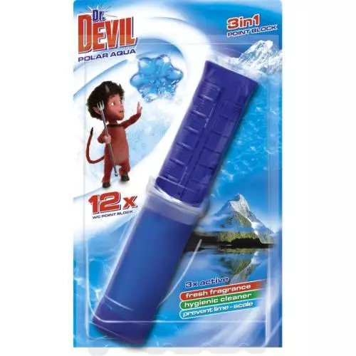 Dr. Devil WC Block Point 75ml 3v1 Polar Aqua