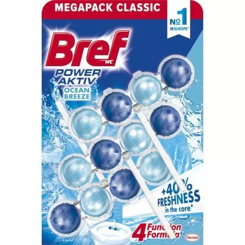 Bref Power Aktiv WC závěs 3x50g Ocean