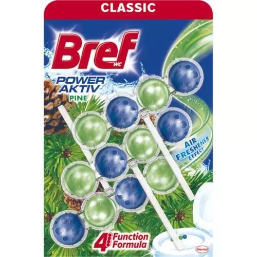 Bref Power Aktiv WC závěs 3x50g Pine