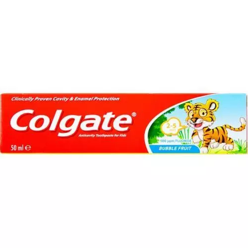 Colgate Zubní pasta bubble fruit flavour 2-5 let 50ml