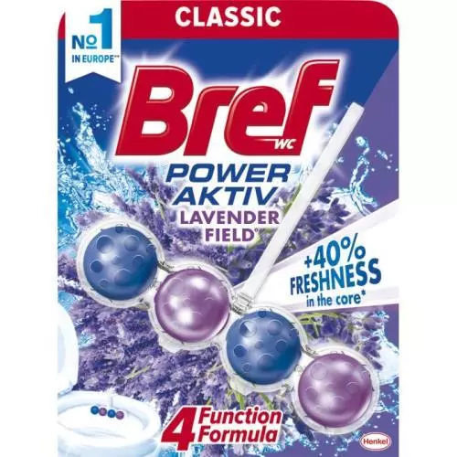 Bref Power Aktiv WC závěs 50g Lavender
