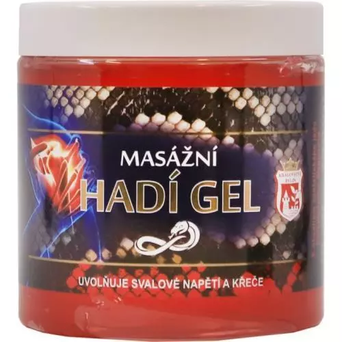 Hadí gel masážní 500ml