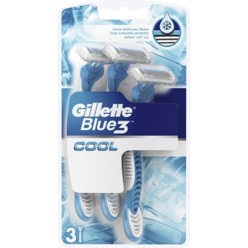 Gillette Blue3 Holící strojek 3ks Ice Cool