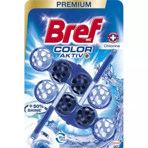 Bref Blue Aktiv WC závěs 2x50g Chlorine