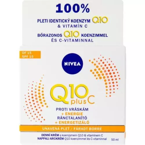 Nivea Q10 pleťový krém 50ml Energy denní