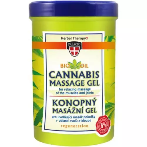Palacio masážní gel konopný 380ML