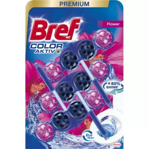 Bref Color Aktiv WC závěs 3x50g Fresh Flowers