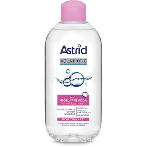 Astrid aqua biotic micelární voda suchá citlivá pleť 200ML