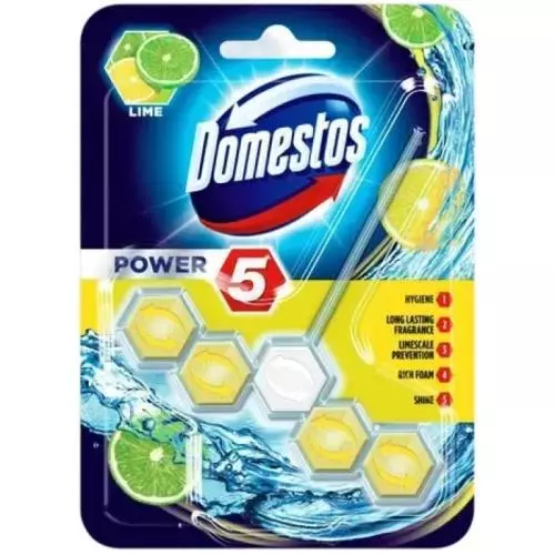 Domestos Power 5 WC závěs 50g Lime
