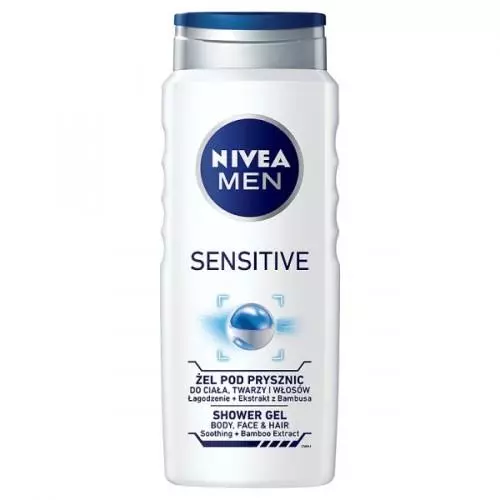 Nivea sprchový gel 500ml Men Sensitive