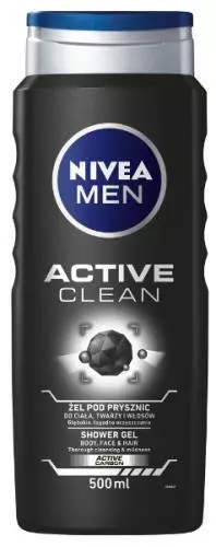 Nivea sprchový gel active clean 500ML