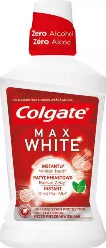 Colgate ústní voda max white instantly whiter teeth 500ML