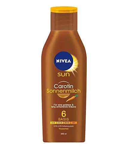 Nivea Sun Tropical Bronze opalovací mléko 200ml SPF6