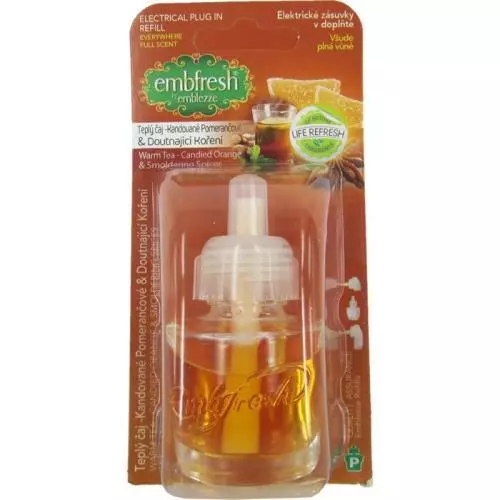 Embfresh náhradní náplň 19ml Warm tea - candied orange & smoldering spices