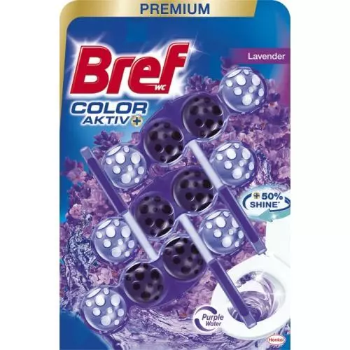 Bref Color Aktiv WC závěs 3x50g Purple