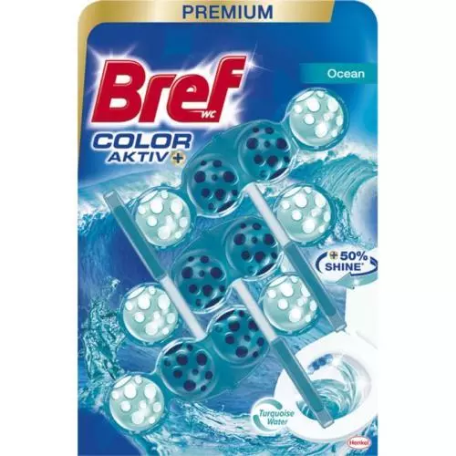 Bref Color Aktiv WC závěs 3x50g Ocean
