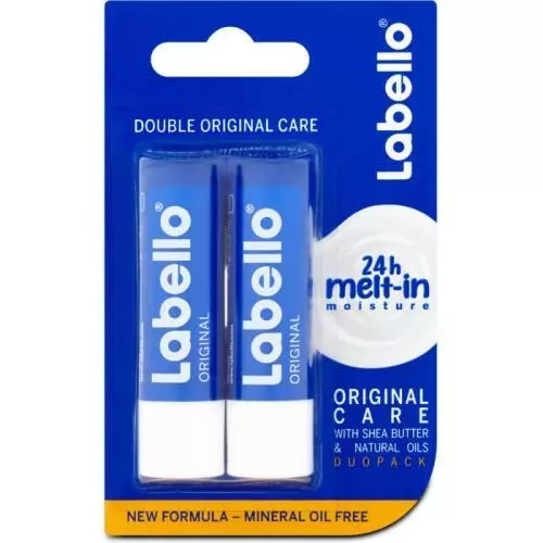 Labello balzám na rty original duopack 2x4,8g