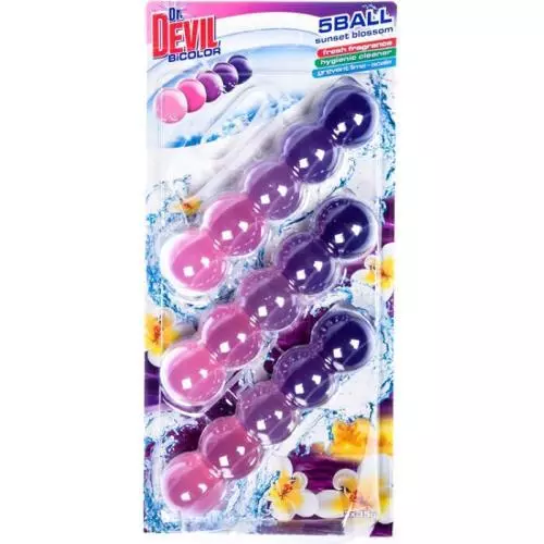 Dr. Devil BiColor 5Ball WC závěs 3x35g Sunset blossom