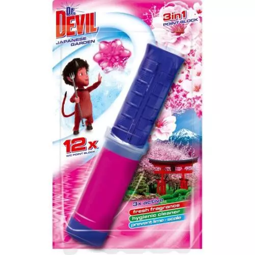 Dr. Devil WC Block Point 75ml 3v1 Japanese Garden