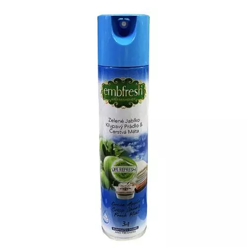 Embfresh osvěžovač green apple crisp linen & fresh mint 240ML