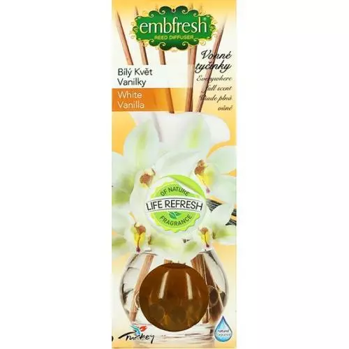 Embfresh osvěžovač white vanilla 35ML