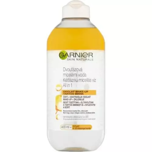 Garnier skin naturals micelární voda 3v1 dvoufázová 400ML