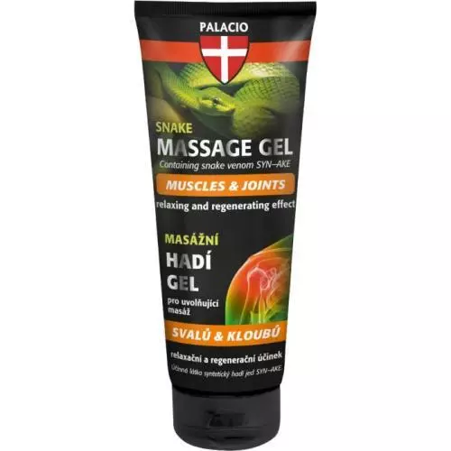 Palacio masážní gel hadí jed (tuba) 200ML