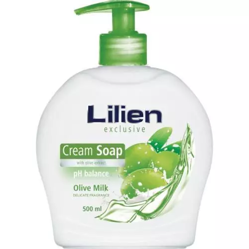 Lilien tekuté mýdlo olive milk 500ML