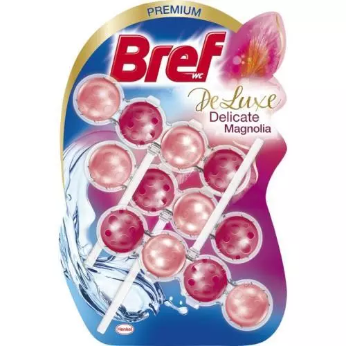 Bref DeLuxe WC závěs 3x50g Magnolia