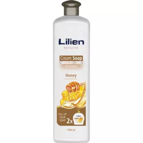 Lilien tekuté mýdlo honey 1L