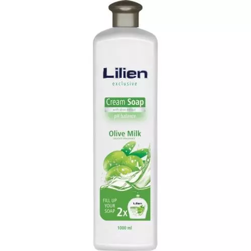 Lilien tekuté mýdlo olive milk 1L