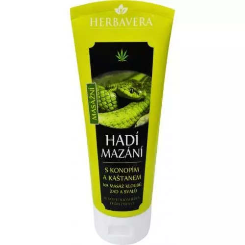 Herbavera hadí balzám 200ml