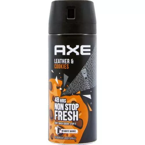 Axe deodorant 150ml Leather & Cookies