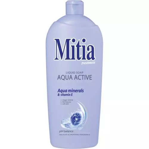 Mitia tekuté mýdlo refill Aqua Active 1L