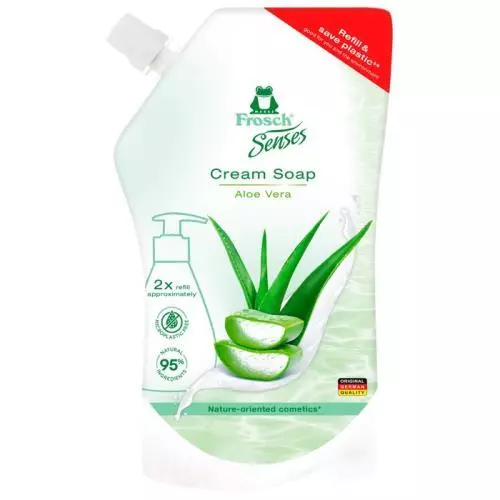 Frosch náhradní náplň aloe vera 500ML